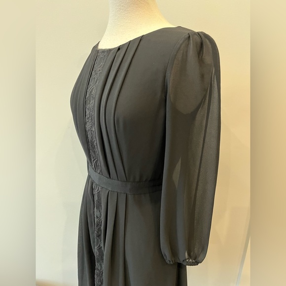 Jessica Simpson Sheer Long Sleeve Dress - Size 4 - Picture 5 of 12